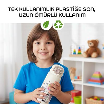 PASLANMAZ ÇELİK MATARA 600 ML