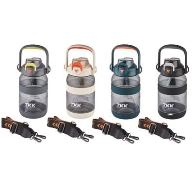 TKK 1200 ML SİLİKON GÖVDE TRİTAN SU MATARASI