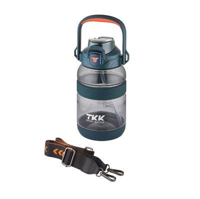 TKK 1200 ML SİLİKON GÖVDE TRİTAN SU MATARASI