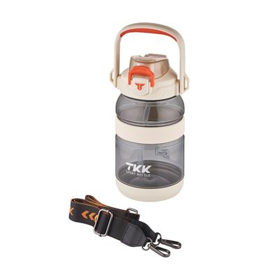 TKK 1200 ML SİLİKON GÖVDE TRİTAN SU MATARASI