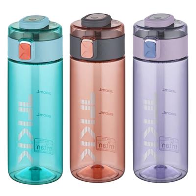 TKK 500 ML SİLİKON GÖVDE TRITAN SU MATARASI