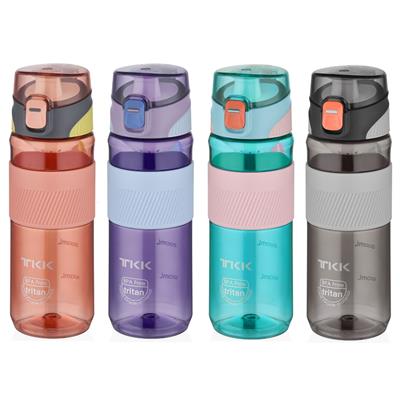 TKK 700 ML SİLİKON GÖVDE TRITAN SU MATARASI