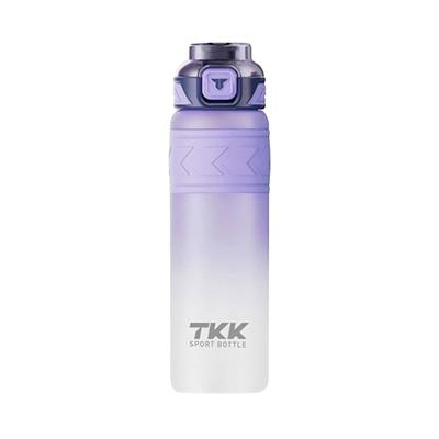 TKK 800 ML ÇİFT RENK SOFT-TOUCH TRİTAN SU MATARASI