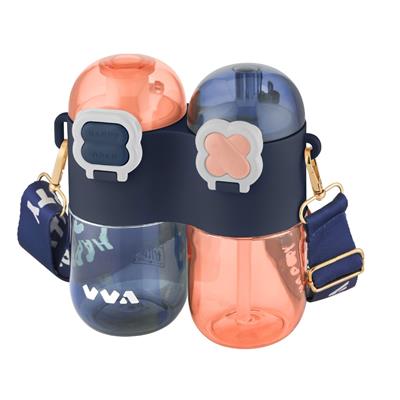 TKK ÇİFT HAZNE 2X400 800 ML TRITAN SU MATARASI