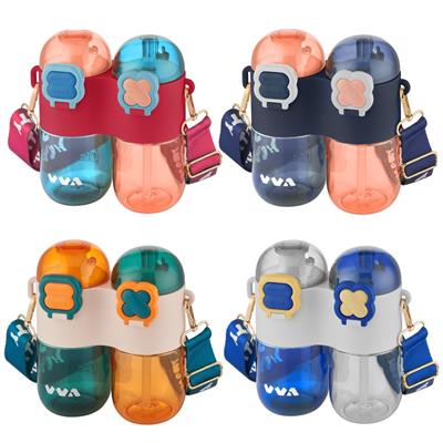 TKK ÇİFT HAZNE 2X400 800 ML TRITAN SU MATARASI