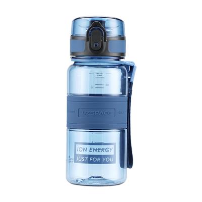 UZSPACE 350ML SİLİKON GÖVDE TRITAN SU MATARASI