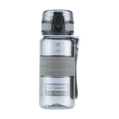 UZSPACE 350ML SİLİKON GÖVDE TRITAN SU MATARASI