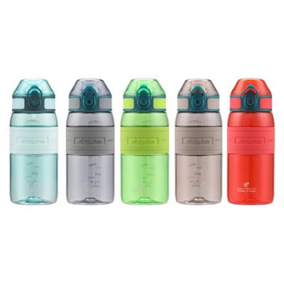 UZSPACE 450ML SİLİKON GÖVDE TRITAN SU MATARASI