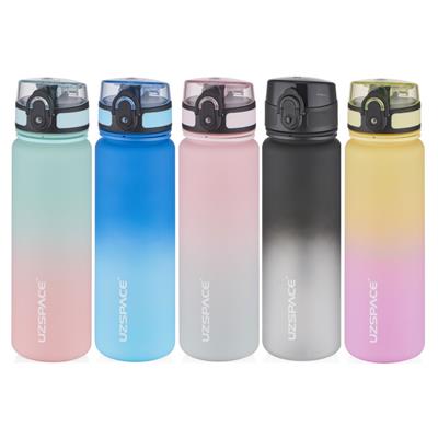 UZSPACE 500 ML GRADİENT RENK SOFT-TOUCH TRITAN SU MATARASI