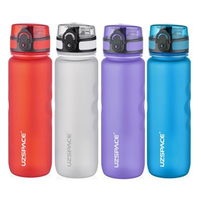 UZSPACE 500 ML TUTMA DESTEKLİ SOFT-TOUCH TRİTAN SU MATARASI