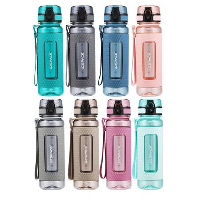 UZSPACE 520 ML SİLİKON GÖVDE TRITAN SU MATARASI