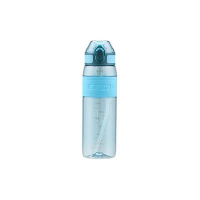 UZSPACE 600ML SİLİKON GÖVDE PİPETLİ TRITAN SU MATARASI
