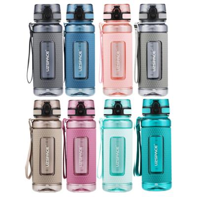 UZSPACE 800 ML SİLİKON GÖVDE TRITAN MATARA