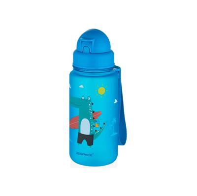 UZSPACE SEVİMLİ HAYVAN DESENLİ SOFT-TOUCH 400 ML TRITAN SU MATARASI