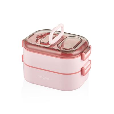 VAGONLİFE 1000 ML 3 BÖLMELİ PASLANMAZ ÇELİK LUNCHBOX