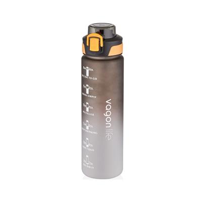 VAGONLİFE 1000 ML SOFT-TOUCH MOTİVASYON SU MATARASI