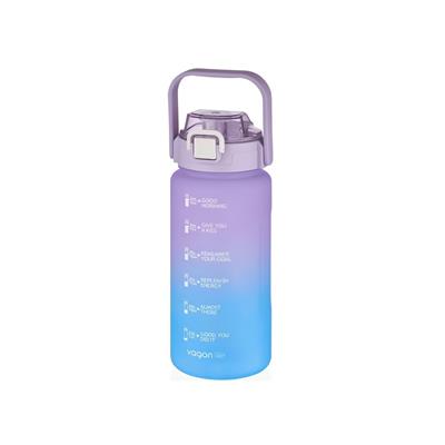 VAGONLİFE 1000 ML SOFT-TOUCH MOTİVASYON SU MATARASI