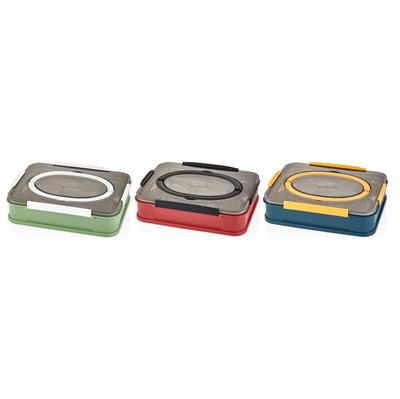 VAGONLİFE 1000ML 4 BÖLMELİ PASLANMAZ ÇELİK LUNCHBOX