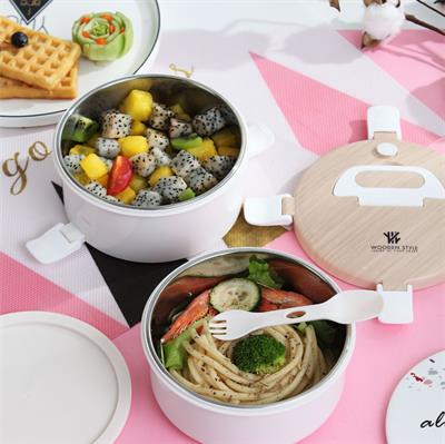 VAGONLİFE 1600 ML 2 BÖLMELİ PASLANMAZ ÇELİK LUNCHBOX