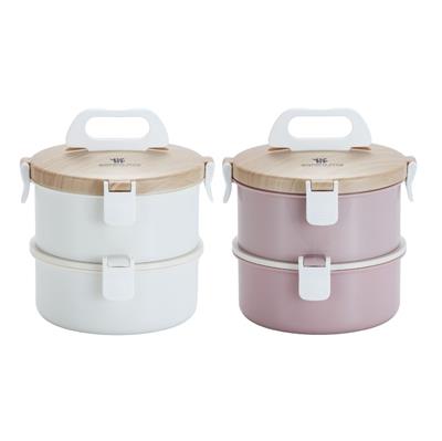 VAGONLİFE 1600 ML 2 BÖLMELİ PASLANMAZ ÇELİK LUNCHBOX