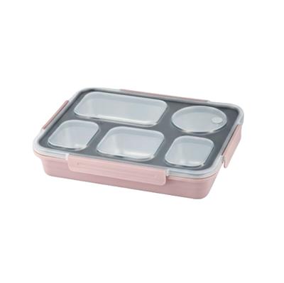 VAGONLİFE 1600ML 5 BÖLMELİ PASLANMAZ ÇELİK LUNCHBOX