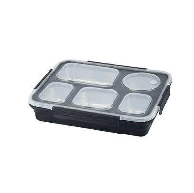 VAGONLİFE 1600ML 5 BÖLMELİ PASLANMAZ ÇELİK LUNCHBOX