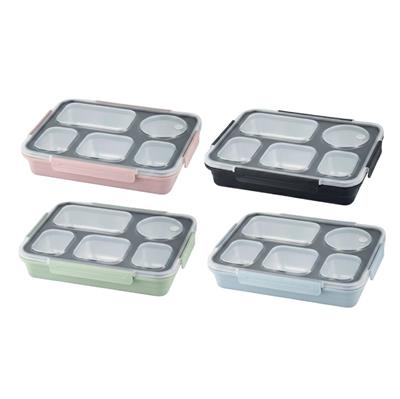 VAGONLİFE 1600ML 5 BÖLMELİ PASLANMAZ ÇELİK LUNCHBOX