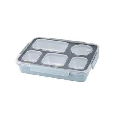 VAGONLİFE 1600ML 5 BÖLMELİ PASLANMAZ ÇELİK LUNCHBOX