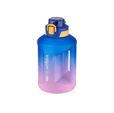 VAGONLİFE 1600ML SOFT-TOUCH MOTİVASYON SU MATARASI
