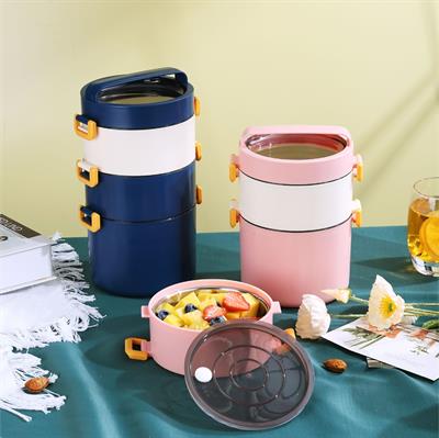 VAGONLİFE 1800ML 3 BÖLMELİ PASLANMAZ ÇELİK LUNCHBOX