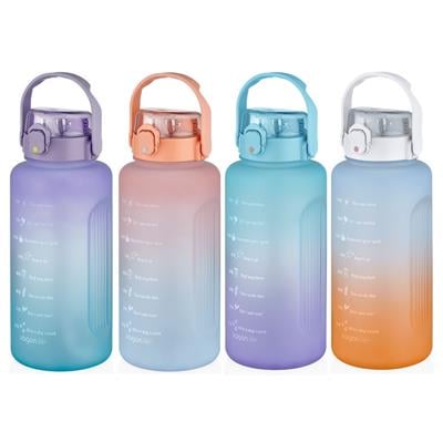 VAGONLİFE 2500 ML SOFT-TOUCH MOTİVASYON SU MATARASI