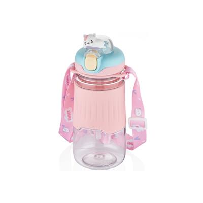 VAGONLİFE 600 ML KEDİ FİGÜRLÜ SU MATARASI