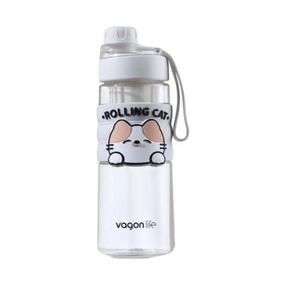 VAGONLİFE 600 ML SİLİKON GÖVDE SU MATARASI