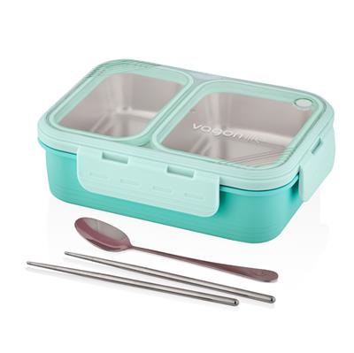 VAGONLİFE 700 ML 2 BÖLMELİ PASLANMAZ ÇELİK LUNCHBOX
