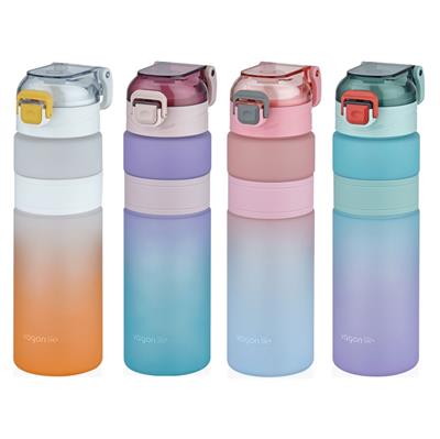 VAGONLİFE 800 ML SOFT-TOUCH MOTİVASYON SU MATARASI