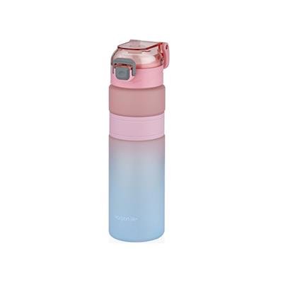 VAGONLİFE 800 ML SOFT-TOUCH MOTİVASYON SU MATARASI