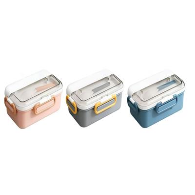 VAGONLİFE 900 ML 2 BÖLMELİ PASLANMAZ ÇELİK LUNCHBOX