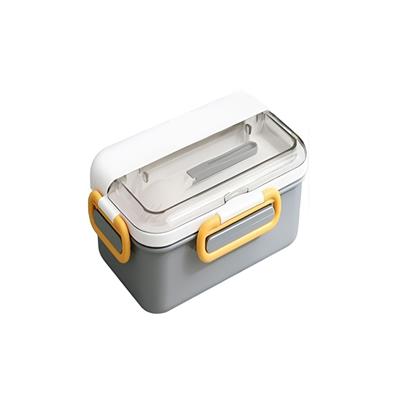 VAGONLİFE 900 ML 2 BÖLMELİ PASLANMAZ ÇELİK LUNCHBOX