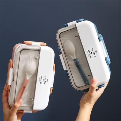 VAGONLİFE 900 ML 2 BÖLMELİ PASLANMAZ ÇELİK LUNCHBOX