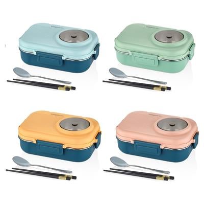 VAGONLİFE 900 ML 3 BÖLMELİ PASLANMAZ ÇELİK LUNCHBOX