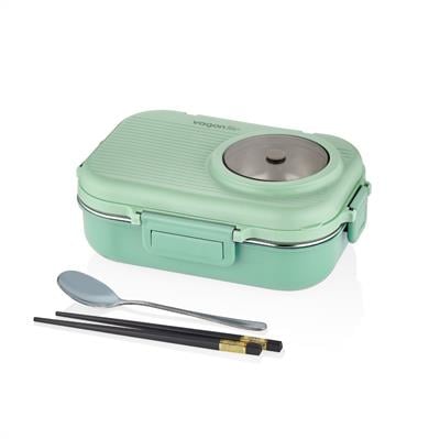 VAGONLİFE 900 ML 3 BÖLMELİ PASLANMAZ ÇELİK LUNCHBOX