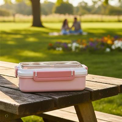 VAGONLİFE KARMA RENK ÇELİK LUNCH BOX  ML