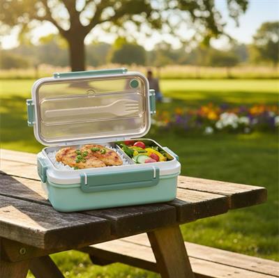 VAGONLİFE KARMA RENK ÇELİK LUNCH BOX  ML