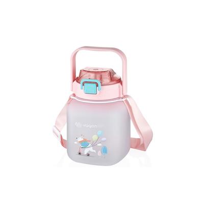 VAGONLİFE TRITAN 1100 ML ÇOCUK ASKILI SOFT- TOUCH SU MATARASI
