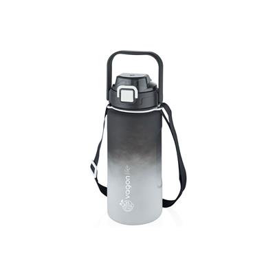 VAGONLİFE TRITAN 1500 ML ÇİFT RENK SOFT-TOUCH MOTİVASYON SU MATARASI