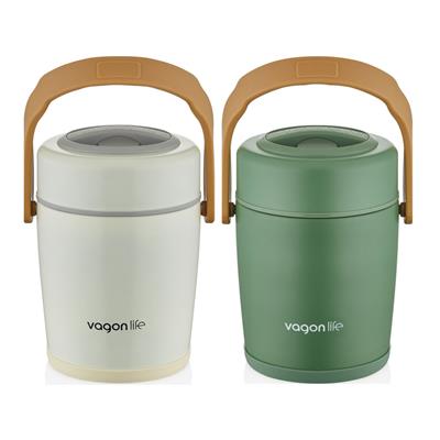 VAGONLİFE VAKUMLU ÇELİK 1600 ML LUNCHBOX