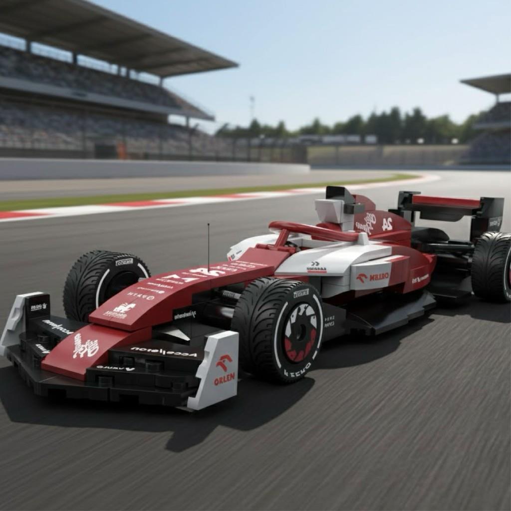 CADA Alfa Romeo F1 Team ORLEN C42 271 Parça Block Oyuncak