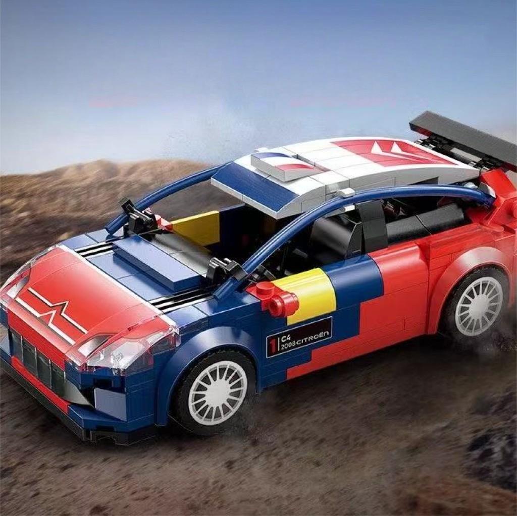 Citroën C4 WRC 296 Parça 1/24 Ölçek Block Model | Ralli Koleksiyon