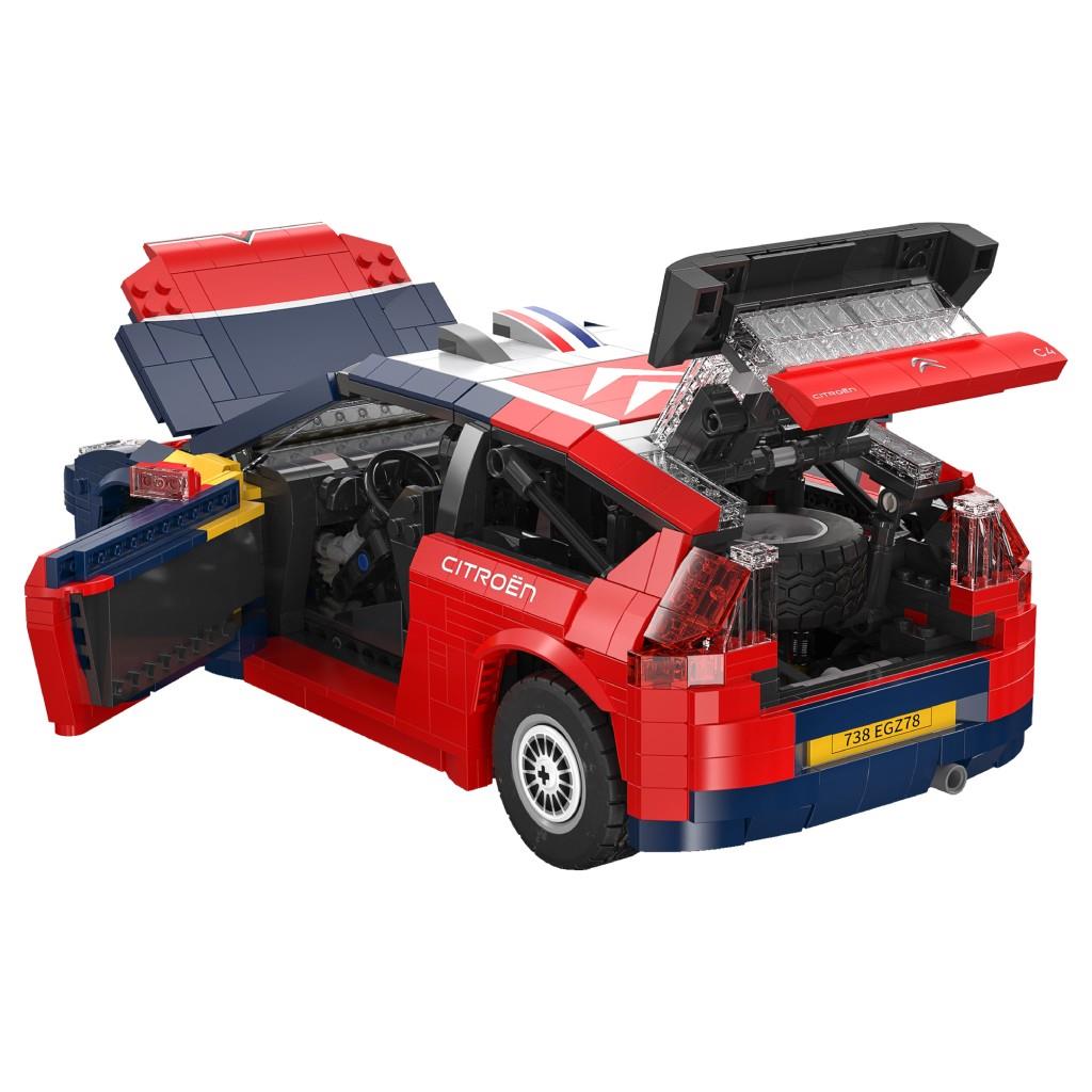 CADA Citroën C4 WRC 2008 Model 1569 Parça Block Oyuncak | Ralli Aracı