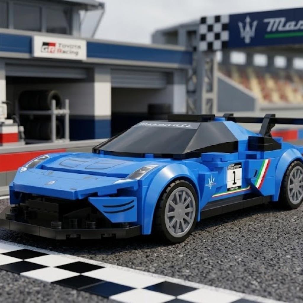 CADA Maserati MC20 GT2 240 Parça – Montajlı Block Oyuncak Spor Araba